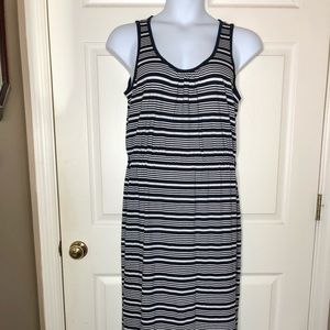 Vineyard Vines striped maxi dress XL Starboard